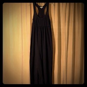 James Perse racerback black maxi.